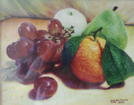 钟文熙,油彩,水果静物-美好,A12艺术空间,A12线上艺廊