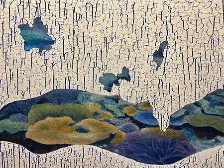 趙佑平,油彩,恆常 v.s. 無常系列 (sea),A12藝術空間,A12線上藝廊